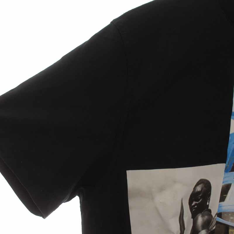 ジバンシィ GIVENCHY Tシャツ カットソー プリンチ 半袖 XS 黒 ブラック /YI11 メンズ_画像4