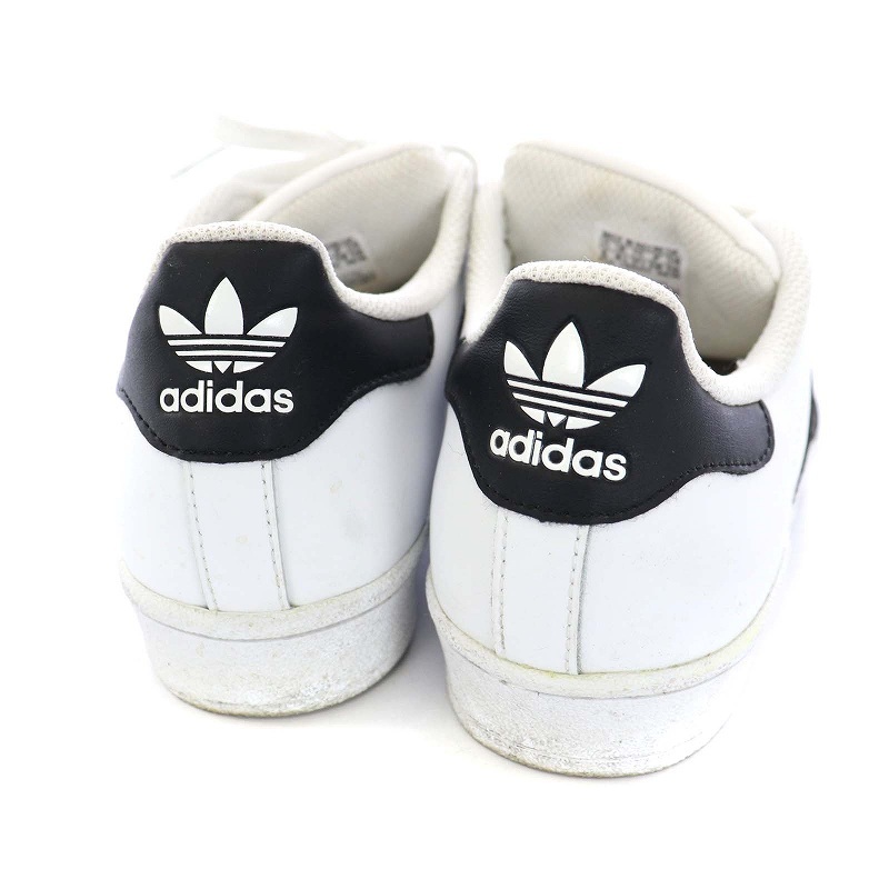 アディダスオリジナルス adidas originals SUPERSTAR スニーカー シューズ ライン US6 23cm 白 ホワイト 黒 ブラック C77153 レディース_画像5