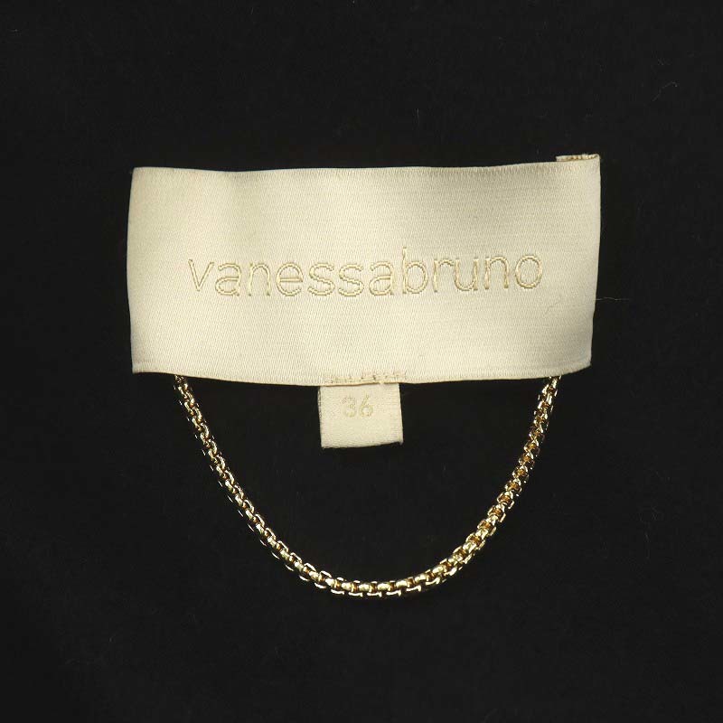  Vanessa Bruno Vanessa bruno пальто длинный длина шерсть кашемир . внешний 36 S чёрный черный /AN12 женский 