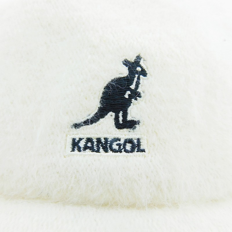  Kangol KANGOL FURGORA SPACECAP шляпа BB колпак бейсболка вышивка Logo M белый чёрный белый черный мелкие вещи /BT женский 