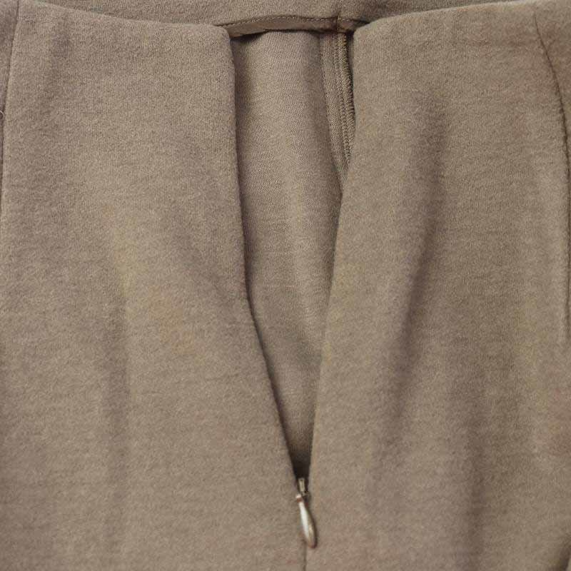  Moga MOGA soft jersey - tight skirt maxi long wool .2 M tea Brown B0224BUS235 /AT21 lady's 