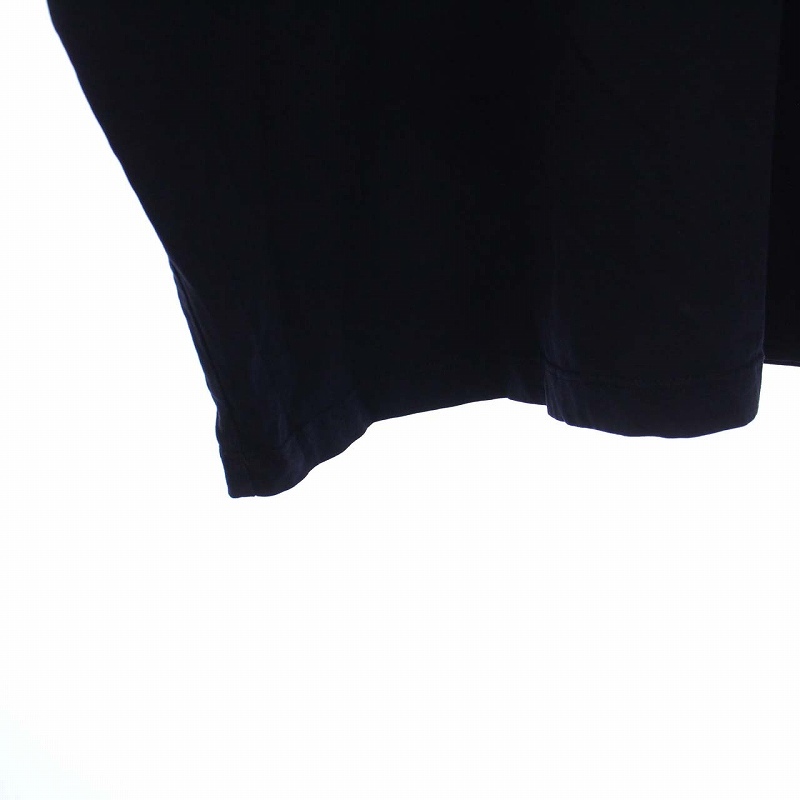 ジルサンダー JIL SANDER モックネック オーバーサイズ Tシャツ カットソー 半袖 M 紺 ネイビー JSMQ706022MQ247308 /KH メンズ_画像6