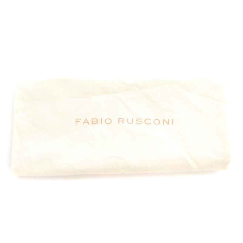 未使用品 ファビオルスコーニ FABIO RUSCONI パンプス スエード ポインテッドトゥ ヒール 37 24.0cm 黒 ブラック /NW8 レディース_画像8