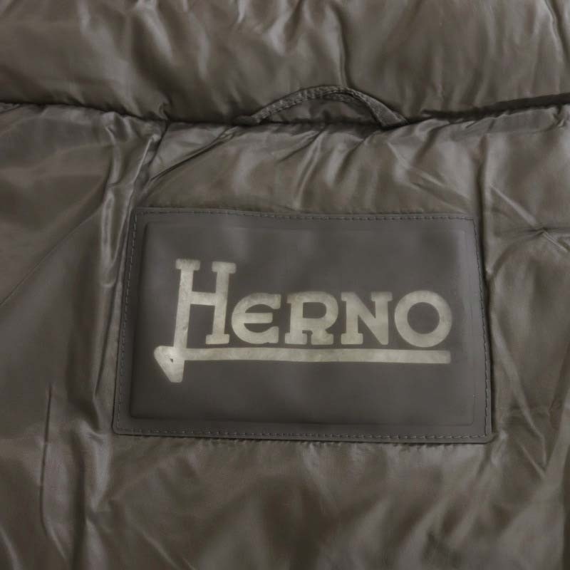 ヘルノ HERNO ダウンジャケット アウター 44 グレー /HK ■OS レディース_画像3