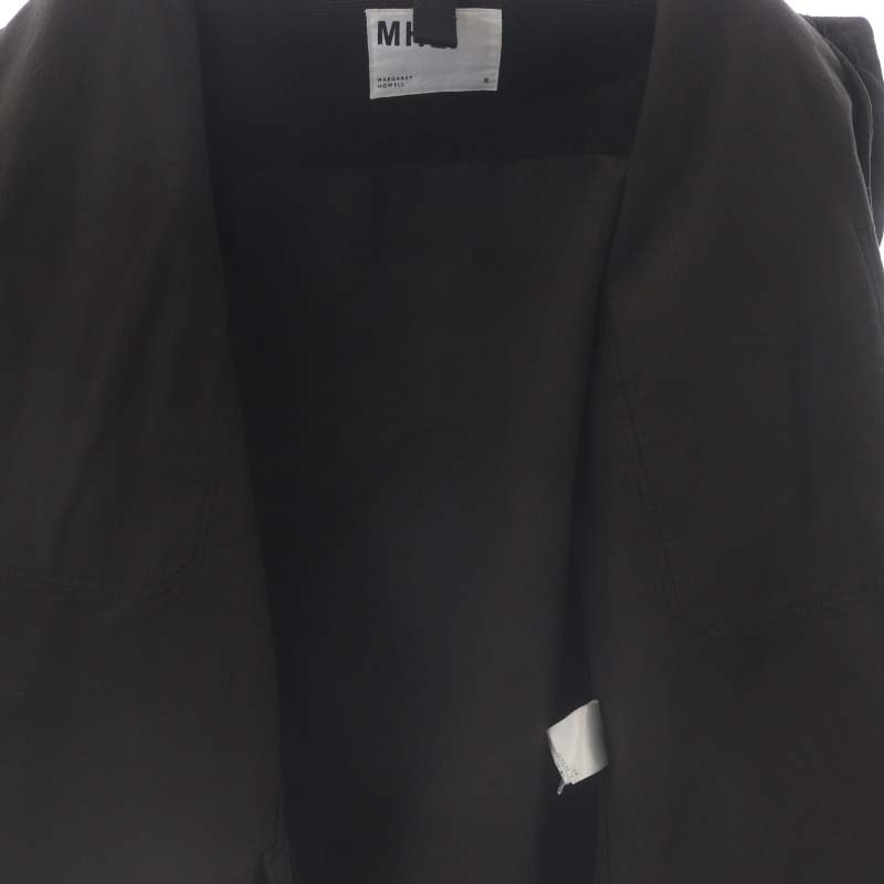 Margaret Howell MHL. 23AW DRY COTTON NEEDLECORD рубашка жакет вельвет тонкий 2 темно-коричневый /DO #OS женский 
