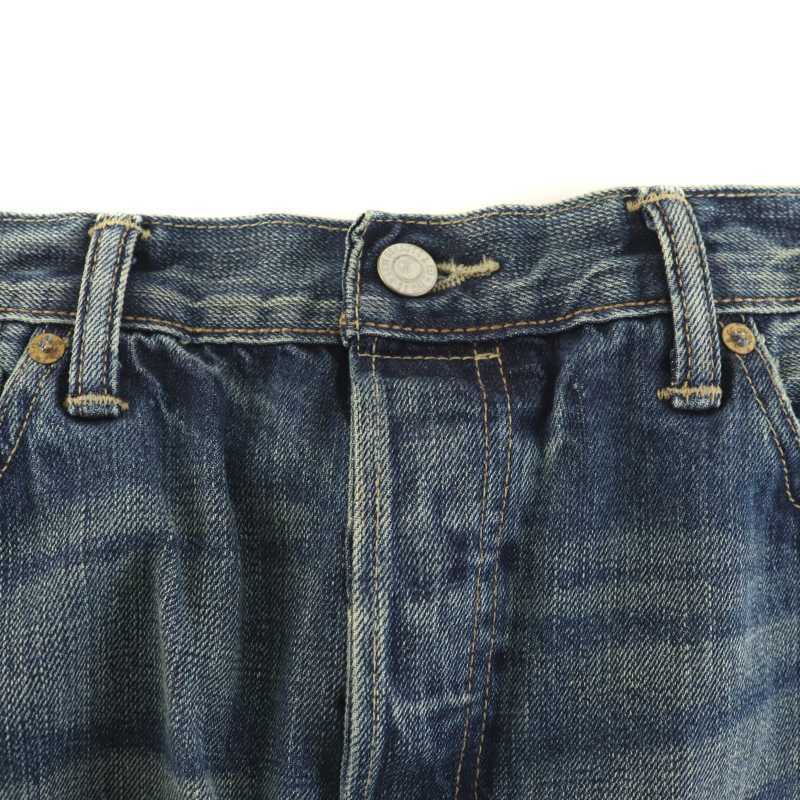 リーバイス Levi's 501 刻印4459 デニムパンツ ジーンズ ボタンフライ 牛革パッチ W34 L32 L 青 ブルー /BB メンズ_画像4