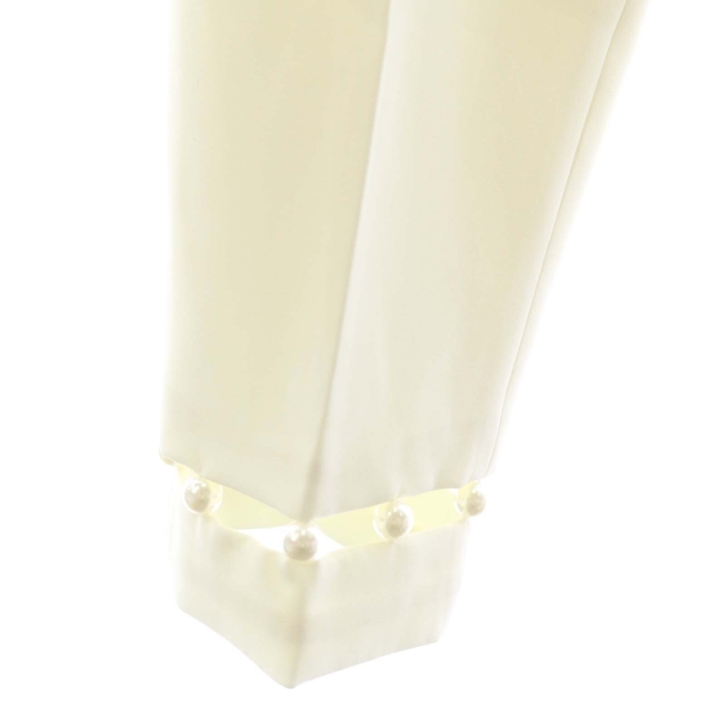  Chesty Chesty жемчуг конические брюки центральный Press tuck молния fly 1 "теплый" белый /DO #OS женский 