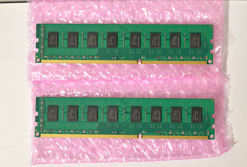 【新品購入品】デスクトップ用メモリー16GB(8Gx2枚)　WINTEN WT-LD1600-8G-BL　DDR3Lモデル_画像2
