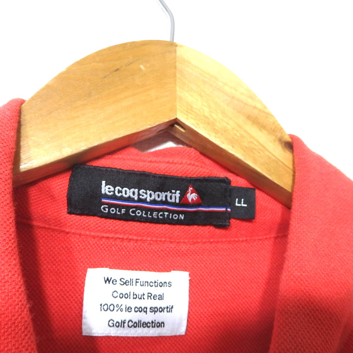 ルコックゴルフコレクションポロシャツ/LLサイズ 綿５０