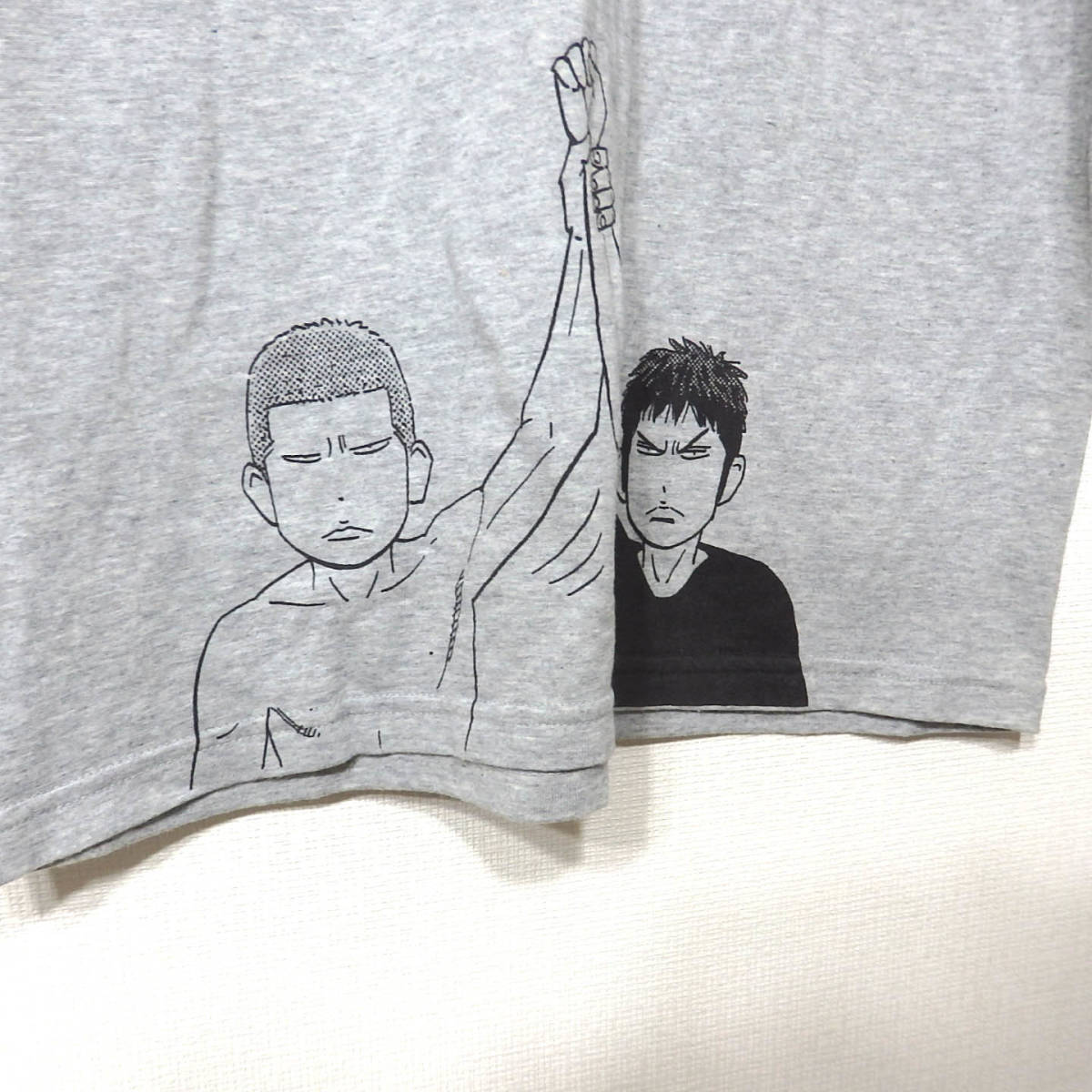 スラムダンクTシャツ/Sサイズ コットンシャツ 三井寿 炎の男 三 スラムダンクTシャツ/Sサイズ コットンシャツ 三井寿 炎の男 三