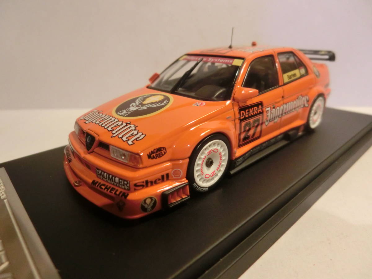 HPI 1/43　アルファロメオ　155V6　TI　＃27　DTM　1994　＊美品　＊送料510円～ 　Alfa　Romeo　155V6　TI_画像4