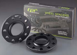 TPI ホイールスペーサー メルセデスベンツ 2枚入り 10mm 10H φ66.55 PCD:112 ブラック BXSP106660149N/MBFN 送料無料_画像2