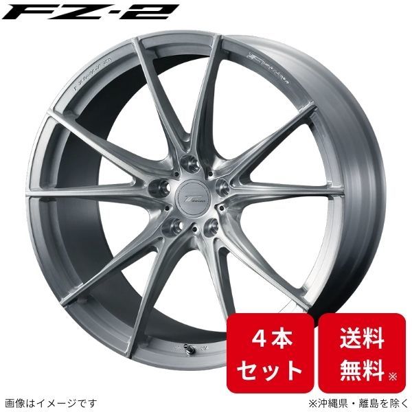 ウェッズ ホイール Fゼロ FZ-2 SC 40系 レクサス 18インチ 5H 4本セット 0039004 WEDS_画像1