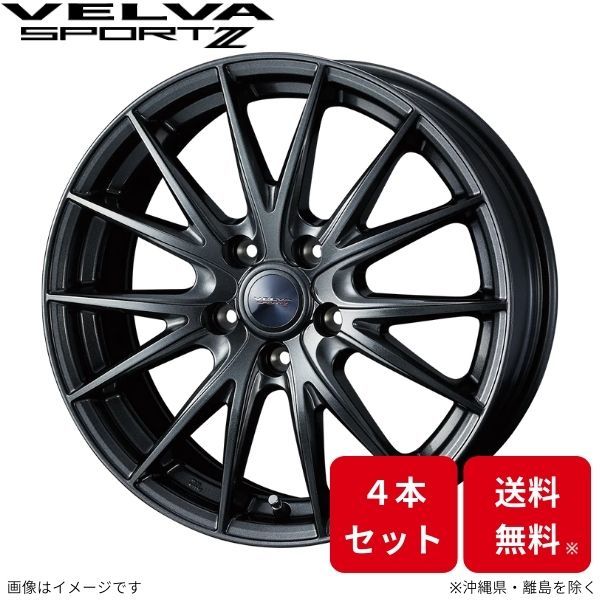 ウェッズ ホイール ヴェルヴァ スポルト2 SX4 Sクロス YA22S/YB22S スズキ 17インチ 5H 4本セット 0039165 WEDS