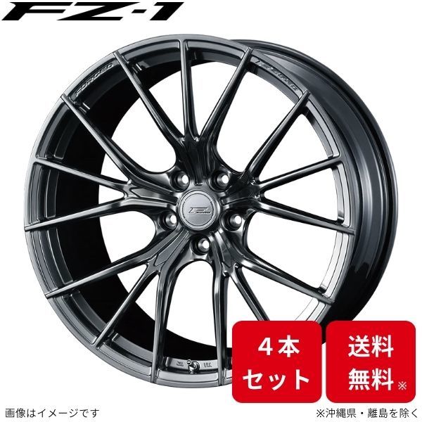 ウェッズ ホイール Fゼロ FZ-1 フーガ Y50 日産 19インチ 5H 4本セット 0038973 WEDS_画像1