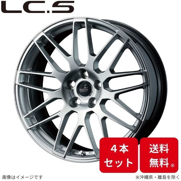 ウェッズ ホイール デルモアLCS ハリアー 60系 トヨタ 18インチ 5H 4本セット 0039242 WEDS_画像1