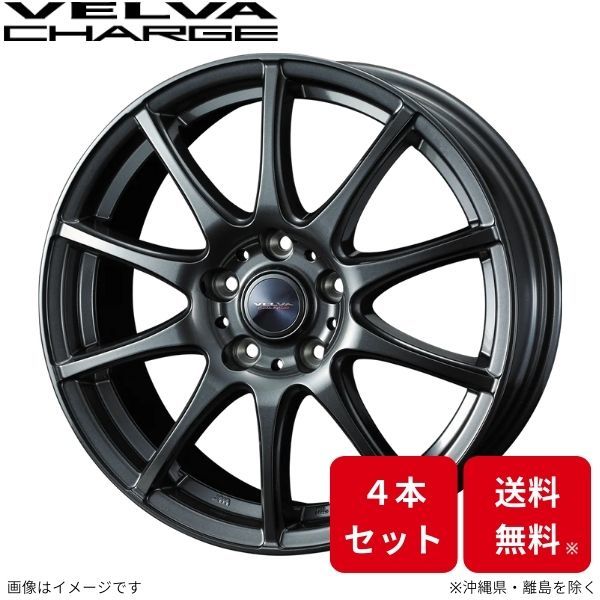 ウェッズ ホイール ヴェルヴァ チャージ SX4 Sクロス YA22S/YB22S スズキ 18インチ 5H 4本セット 0040193 WEDS_画像1