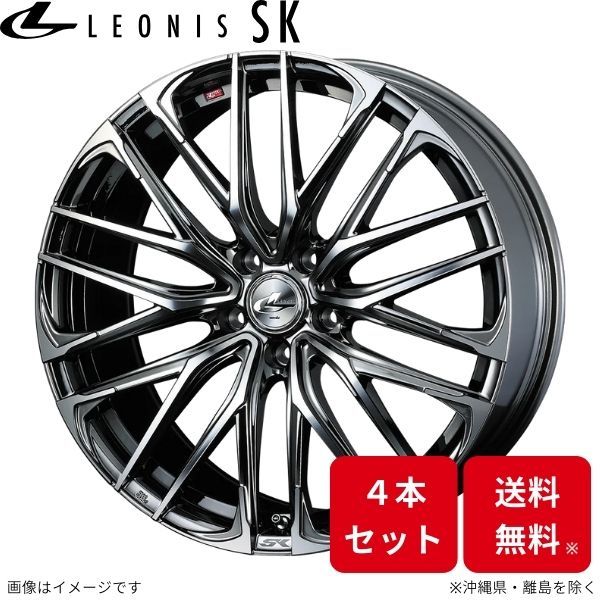 ウェッズ ホイール レオニスSK メガーヌ DZF4R ルノー 19インチ 5H 4本セット 0038342 WEDS_画像1