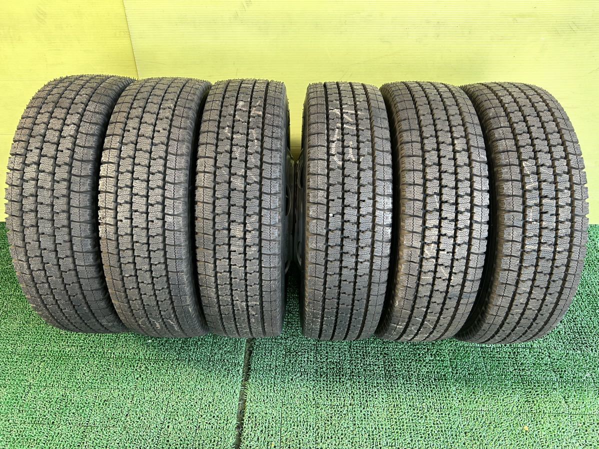 イボ付き205/70R16 111/109N LT 2020年スダットレス TOYO 6本セット XAC16×5.5K 5穴PCD208 ET115 ハブ150mm 穴32.5mm 三菱キャンター等に_画像2