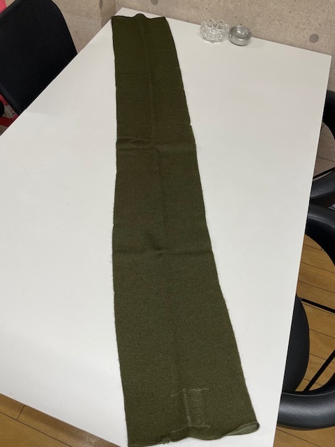 ミリタリーマフラー　SCARF　NECKWEAR　WOOL　米軍　USA　サープラス　サバイバルゲーム　新品_画像1