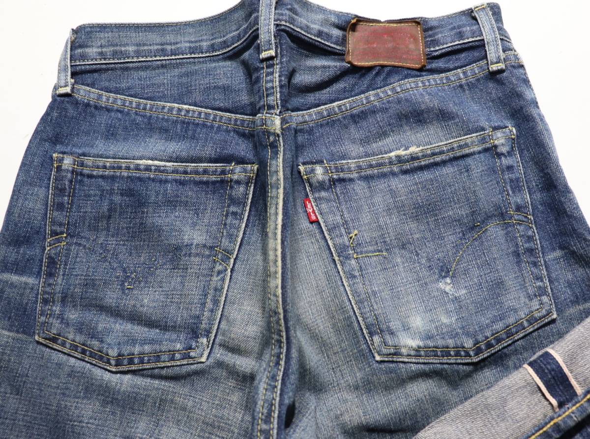 ♂ Levi’s 503BXX　▲USEDヒゲ落ち加工▲赤耳▲ビックE▲W３０_画像4