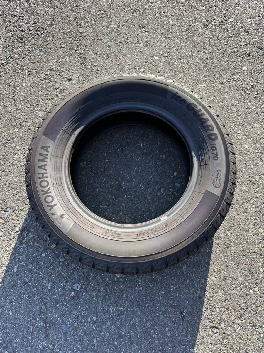 109 YOKOHAMA iG70 ice GUARD 中古冬タイヤ4本セットスタッドレス 195/65R15 91Q 2021年_画像7