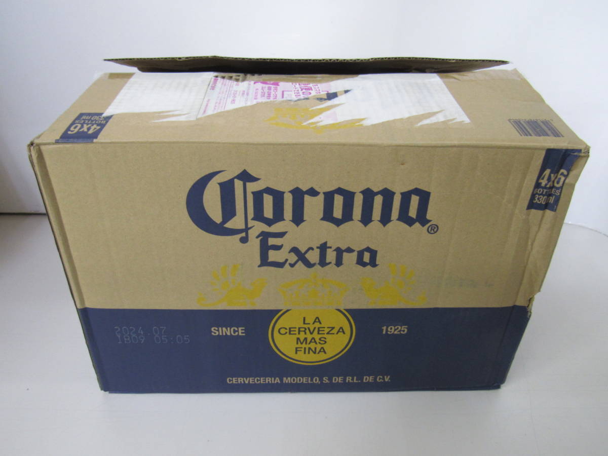 ①■未使用■ コロナ エキストラボトルビール 輸入瓶ビール 330ml×24本(1ケース)■_画像4