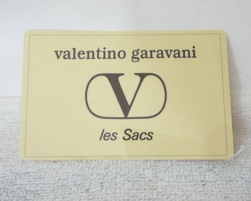 ヴァレンティノ ガラヴァーニ　valentino garavani　レザー　ブラック　黒　ロゴ金具　ハンドバッグ　レディース_画像5