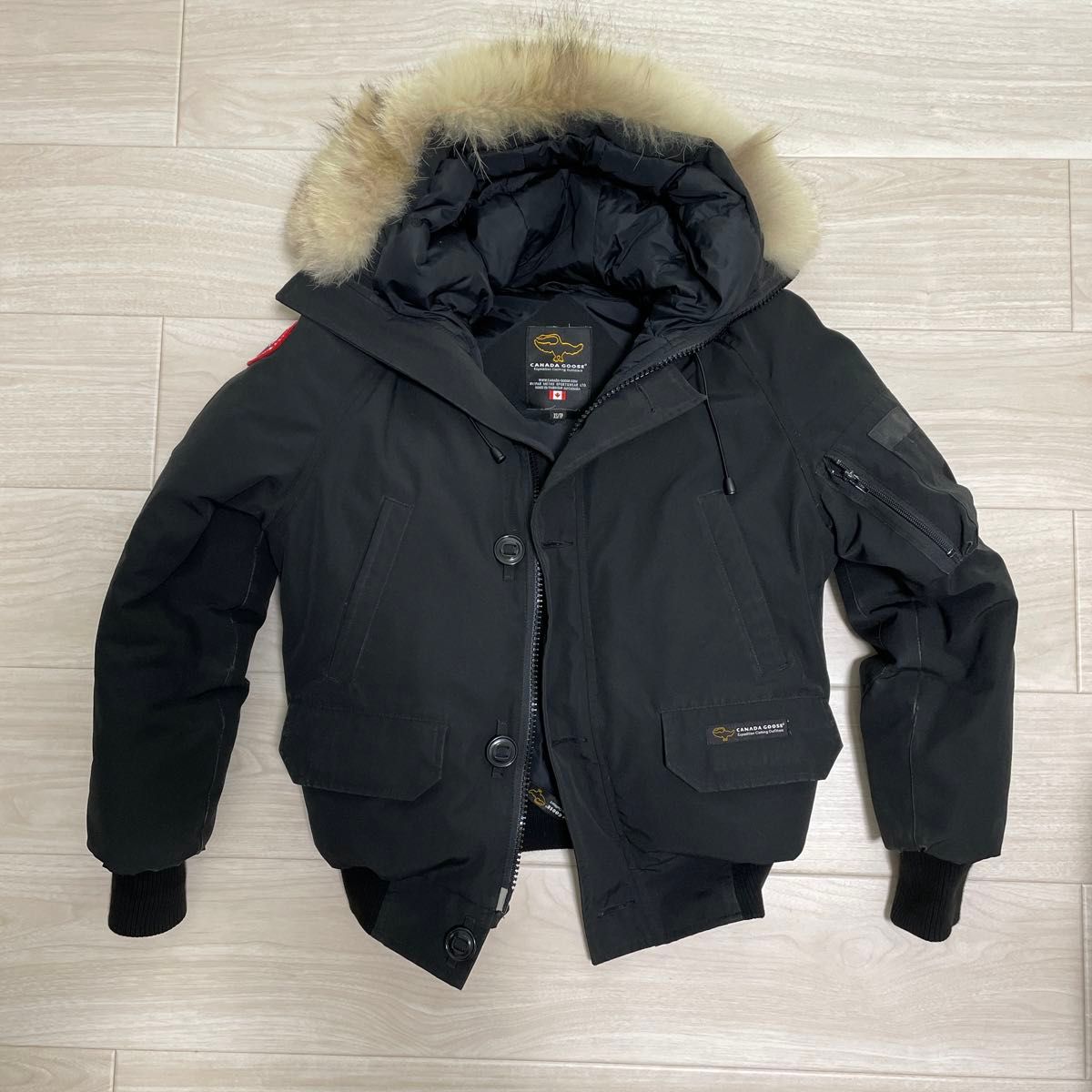 【早い者勝ち】【美品ビンテージ】カナダグース XS  メンズ　CANADA GOOSE 超希少