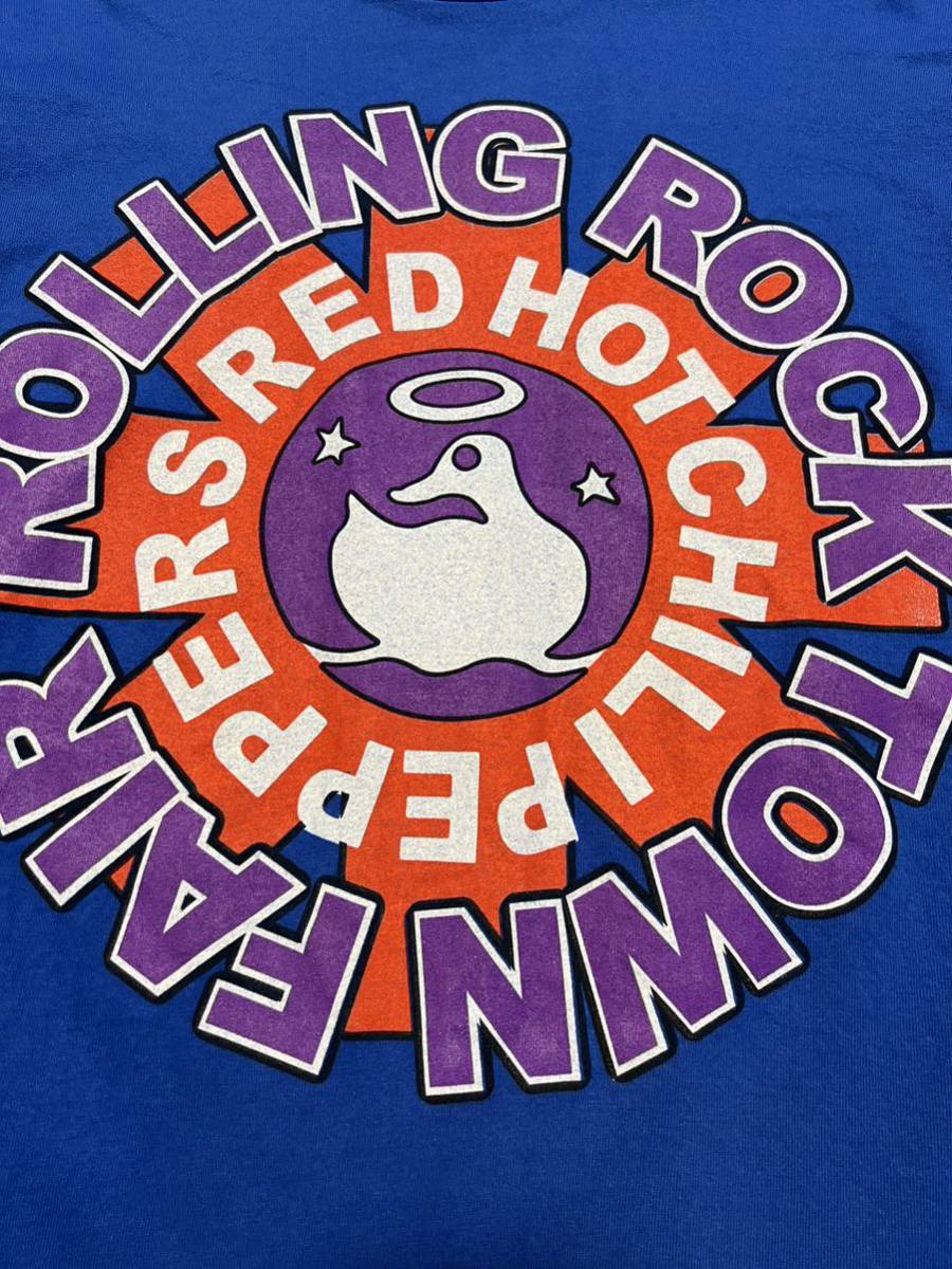 00s レア RED HOT CHILI PEPPERS レッチリ ロンT Tシャツ Rooling Rock Town Fair レッドホットチリペッパーズ 2000年 CALIFORNICATION L_画像6