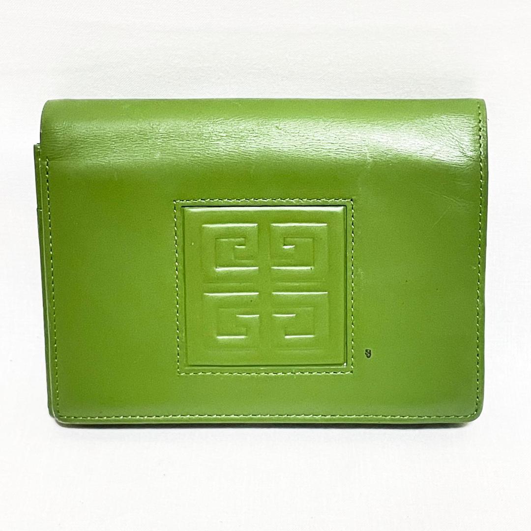 GIVENCHY　ジバンシィ 財布 二つ折り財布 緑 レディース L字ファスナー　送料無料　おしゃれ　かわいい　ブランド　人気商品_画像1