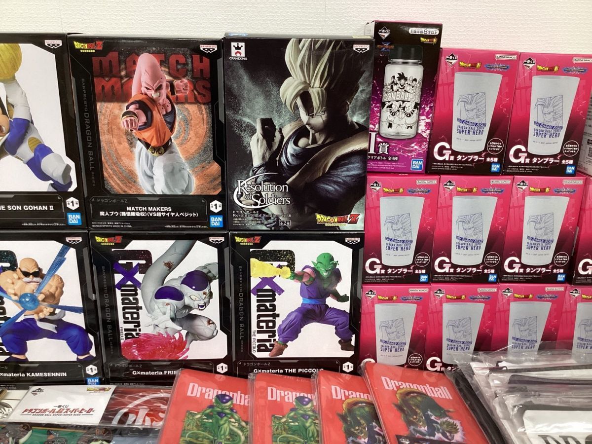 【同梱不可/現状】 ドラゴンボール グッズ まとめ売り フィギュア 色紙 タオル タンブラー クリアキーホルダー ポーチ 他_画像7