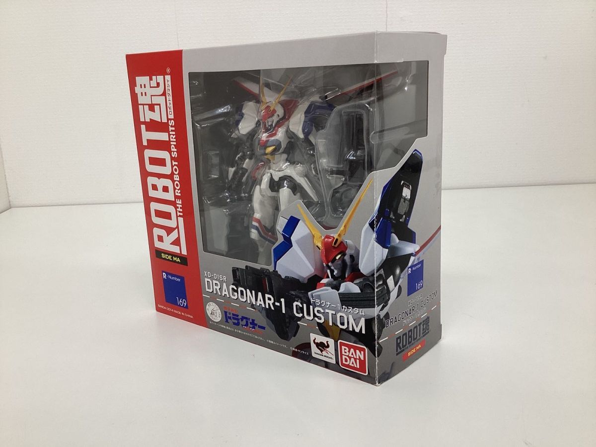 【現状】 BANDAI 魂ウェブ商店 ロボットダマシイ R-Number169 機甲戦記ドラグナー XD-−1SR ドラグナー 1 カスタム_画像6