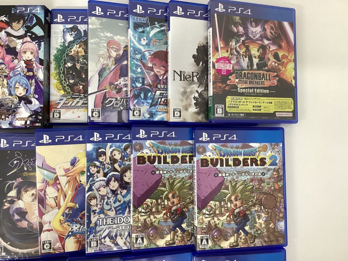 【現状】PS4 ソフト まとめ売りドラゴンクエストXI ドラゴンボールファイターズ 聖剣伝説3 グランブルーファンタジー 他_画像5