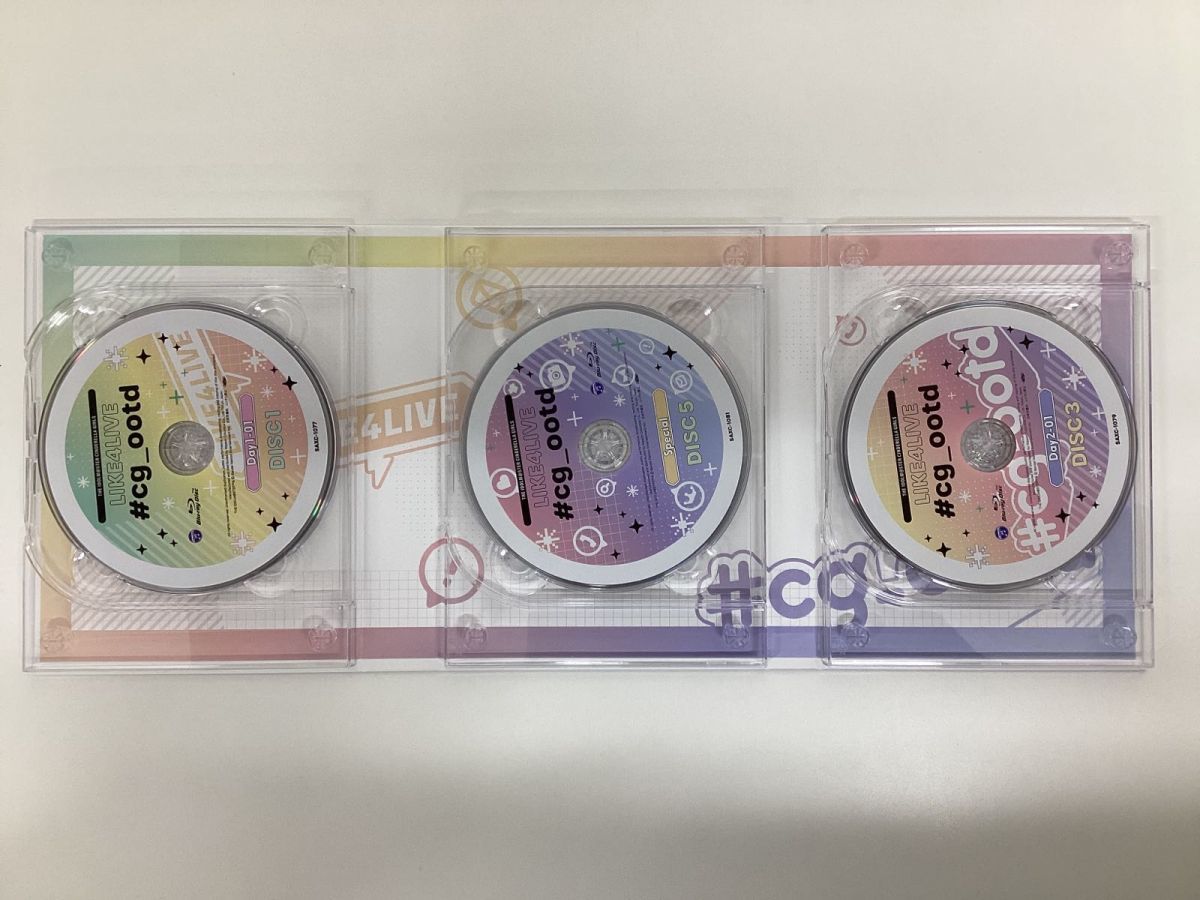 【現状】THE IDOLM＠STER CINDERELLA GIRLS LIKE4LIVE ＃cg_ootd Blu-ray BOX / アイマス_画像3