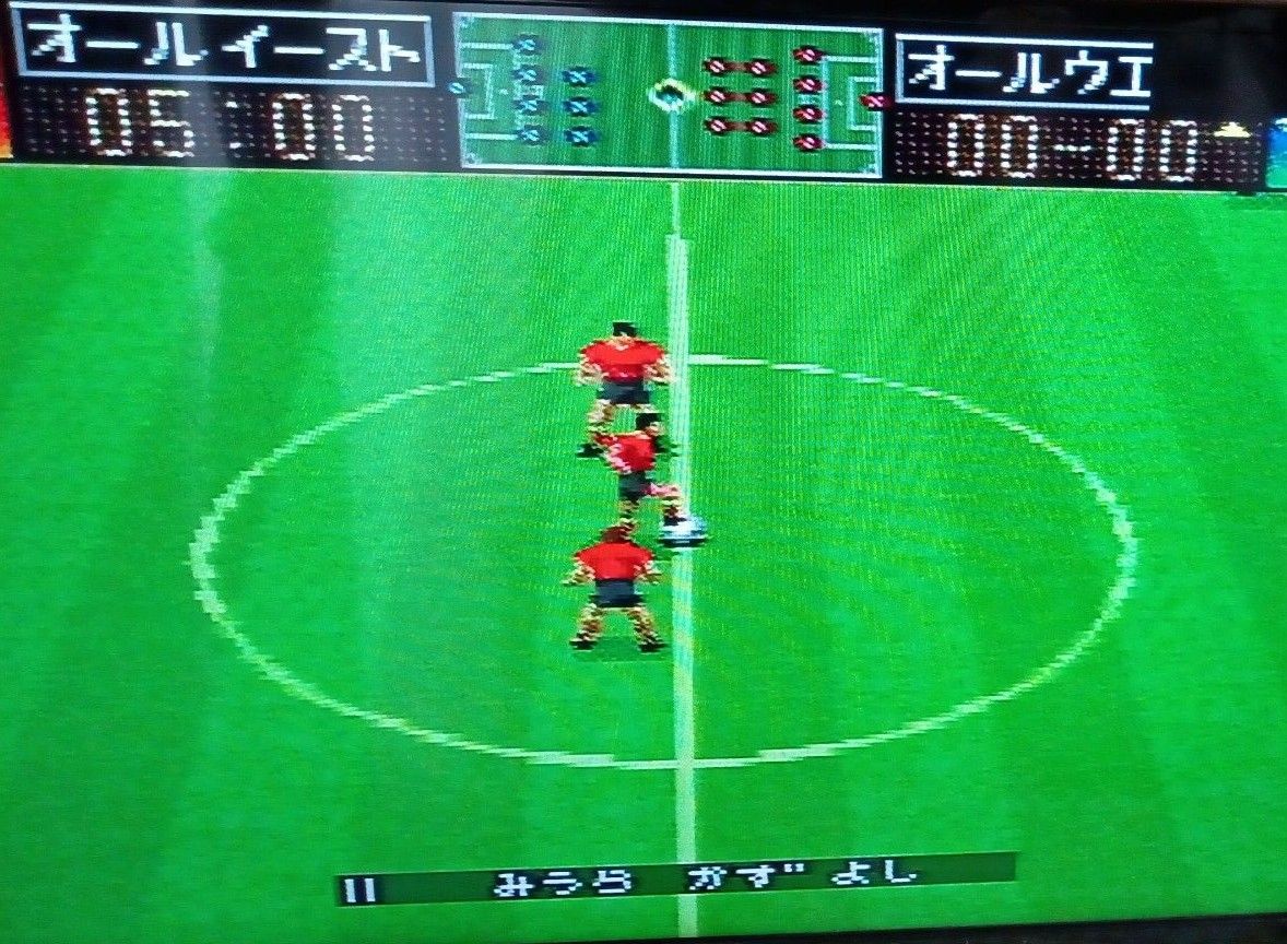 スーパーファミコンソフト  サッカー関連2本セット【動作確認済み】