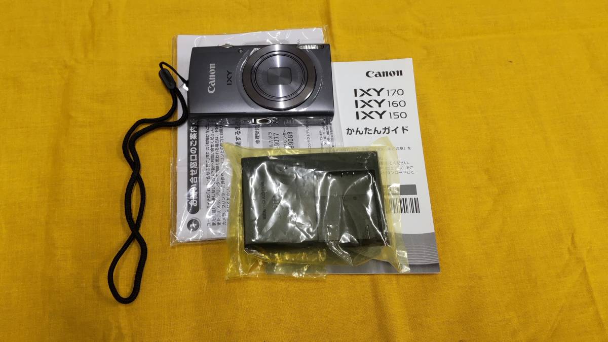 16410　☆Canon キャノン IXY 160 PC2196 コンパクトデジタルカメラメモリーカード8GB 充電器セット_画像10