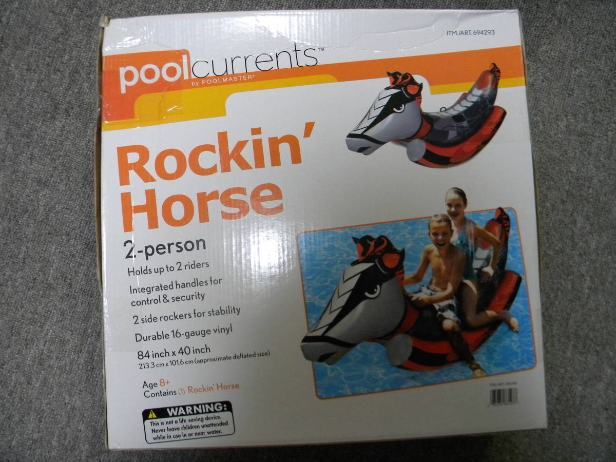 * быстрое решение *ro gold шланг Rockin\' Horse* надувной круг float плавучие средства 2 посадочных мест лошадь огромный *213,3cm