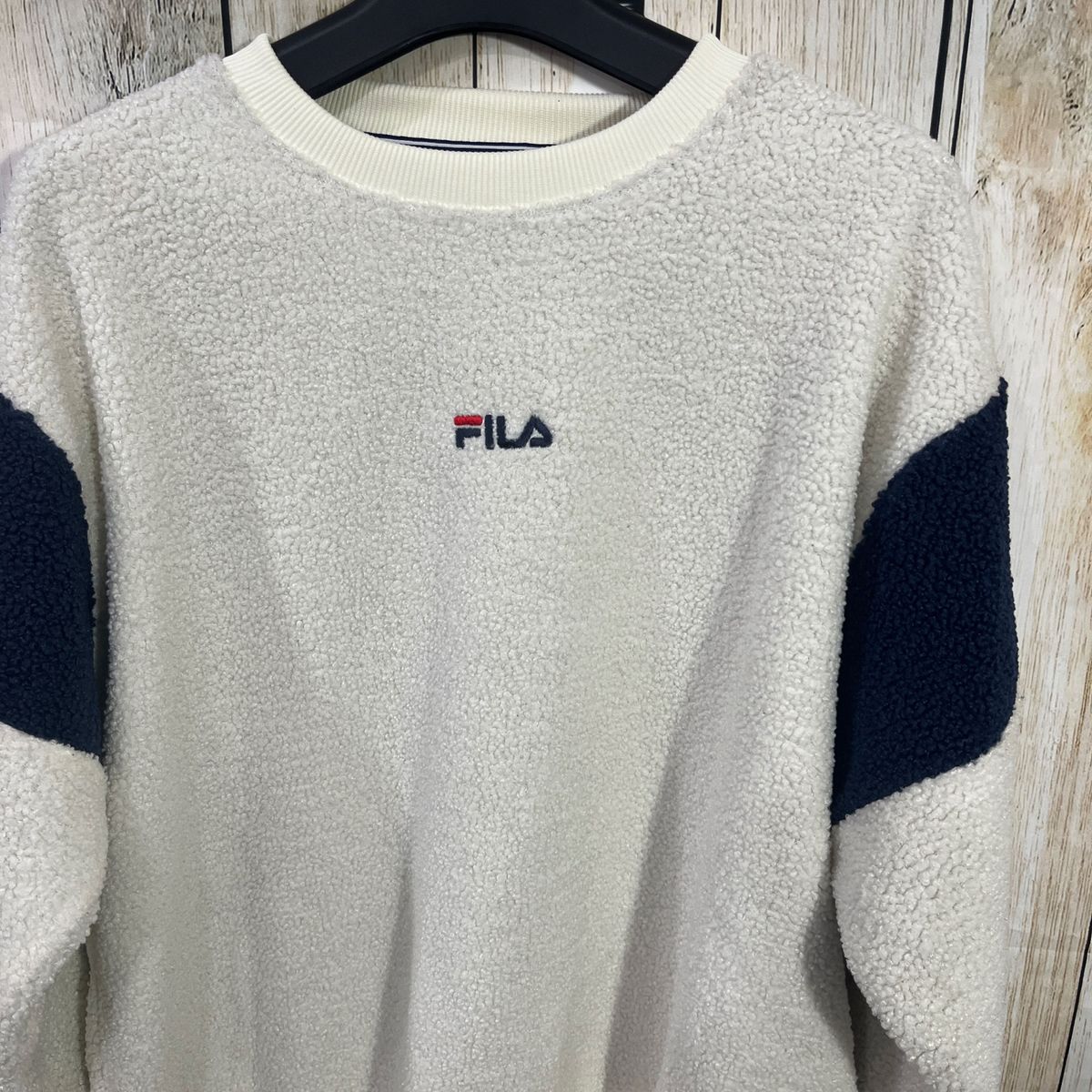 FILA モコモコトレーナー　Sサイズ スウェット トレーナー　タグなし未使用品