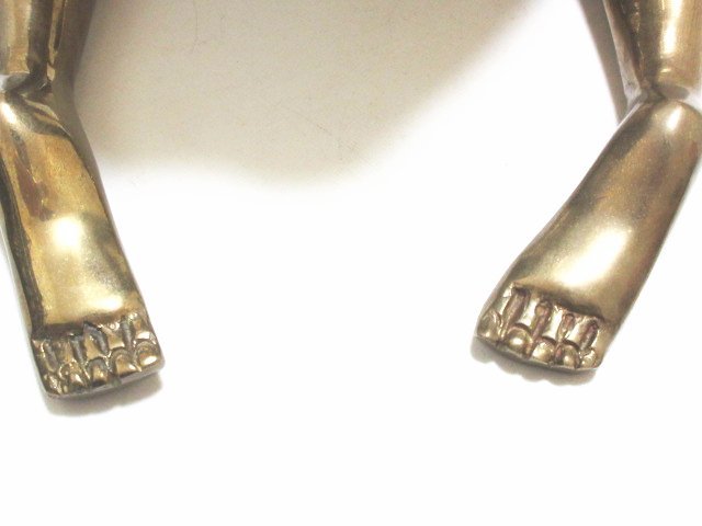 XA759◇真鍮製? 彫刻 お尻を突き出す裸婦座像 全高29cm 重さ3kg XA759◇真鍮製? 彫刻 お尻を突き出す裸婦座像 全高29cm 重さ3kg