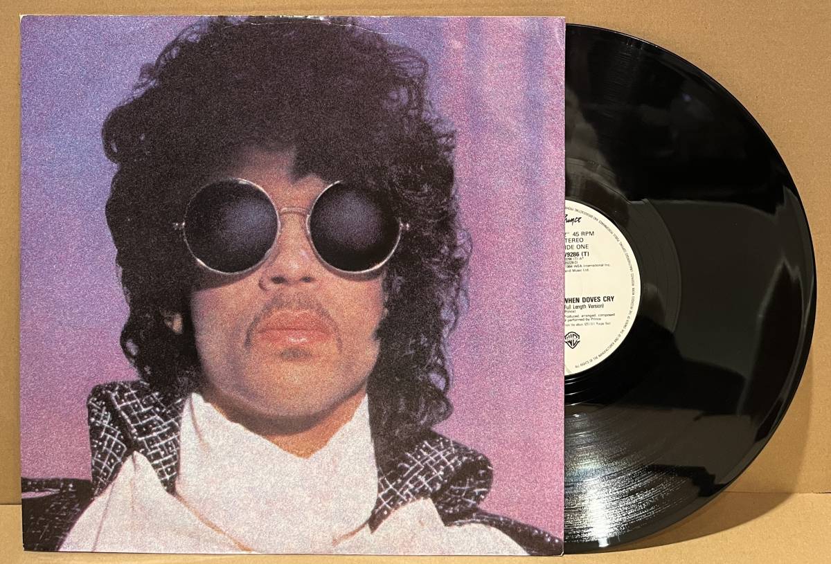 ◇UK&EU盤12inch/レコード◇Prince プリンス / When Doves Cry ビートに抱かれて (W 9286 T/920 228-0)『Purple Rain』収録曲_画像1