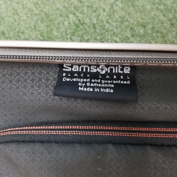 R126d [人気] Samsonite サムソナイト BLACK LABEL スーツケース グレー 全高約73cm 4輪 旅行 ビジネス | KX_画像8