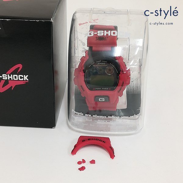 A715a [難あり] CASIO カシオ G-SHOCK 腕時計 レッド DW-6900 H-4T クォーツ | ファッション小物 D_画像1