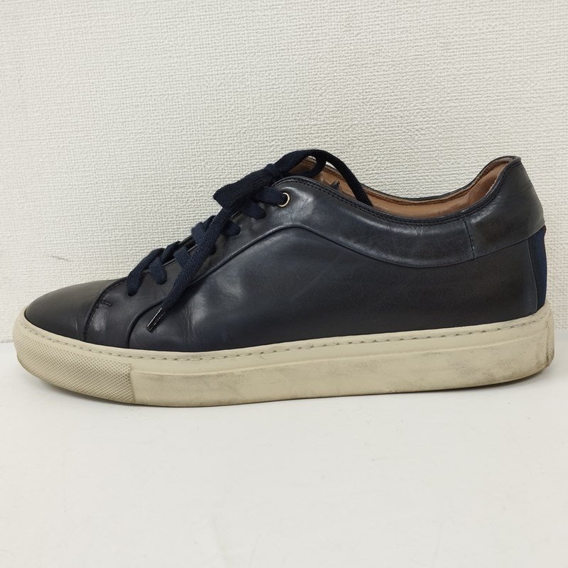 A345b [人気] Paul Smith ポールスミス スニーカー 7 ネイビー 525931 R034 41 MADE IN ITALY | シューズ G_画像2