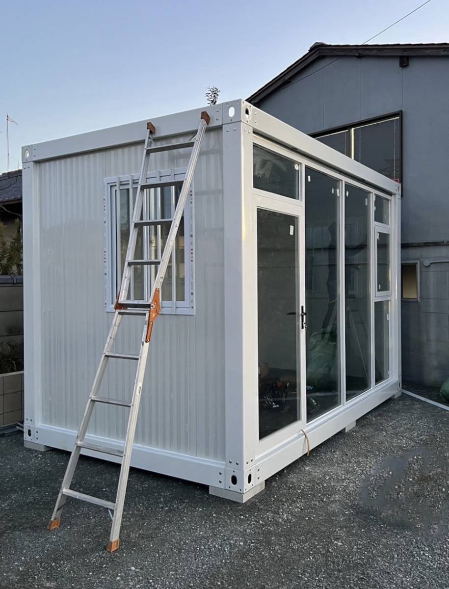 訳アリ高コスパ!アオミの組立式プレハブハウス ユニットハウス 訳アリ高コスパ!アオミの組立式プレハブハウス ユニットハウス