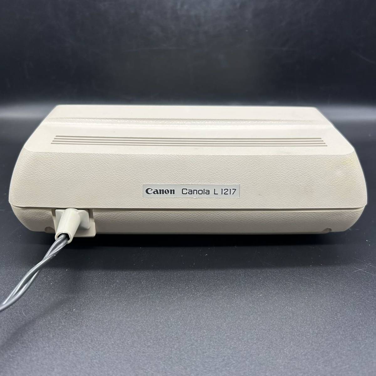 超稀少 Canon CANOLA L1217 キャノン　動作確認済 日本製　計算機電卓 昭和レトロ 当時物 年代物 T4_画像5