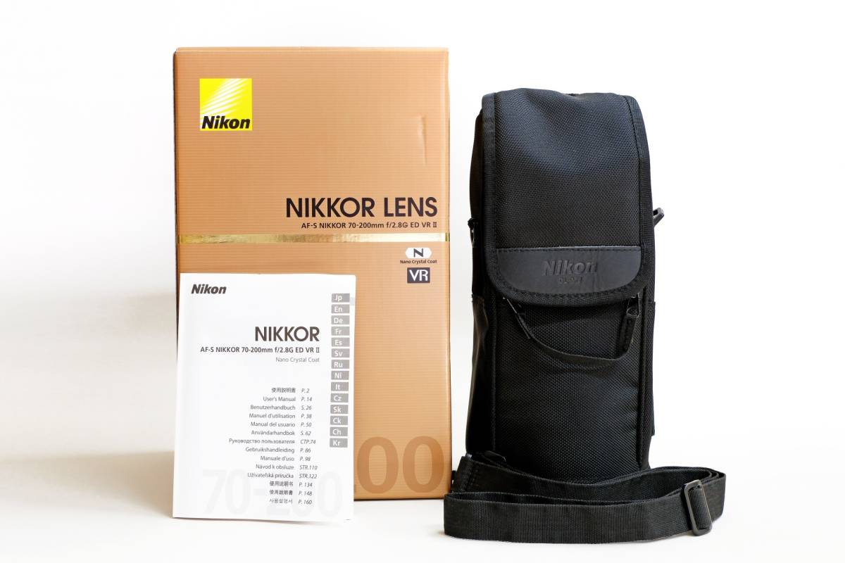 ニコン　レンズ　AF-S NIKKOR 70-200mm f/2.8G ED VRII_画像2