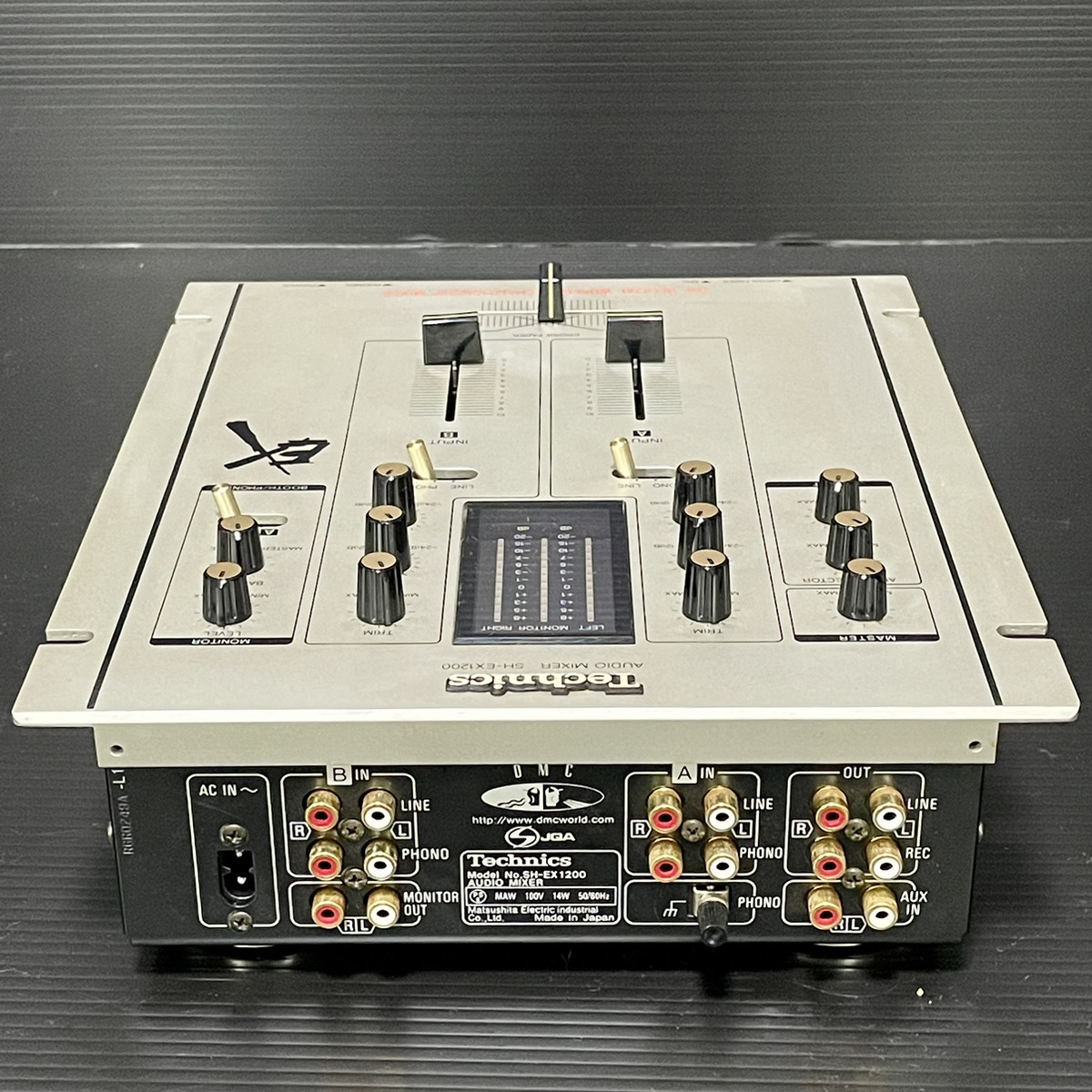 【稀少動作品/極美品】Technics テクニクス SH-EX1200 AUDIO MIXER ヴィンテージ オーディオ ミキサー SH-DX1200 SH-DJ1200 兄弟機の画像2