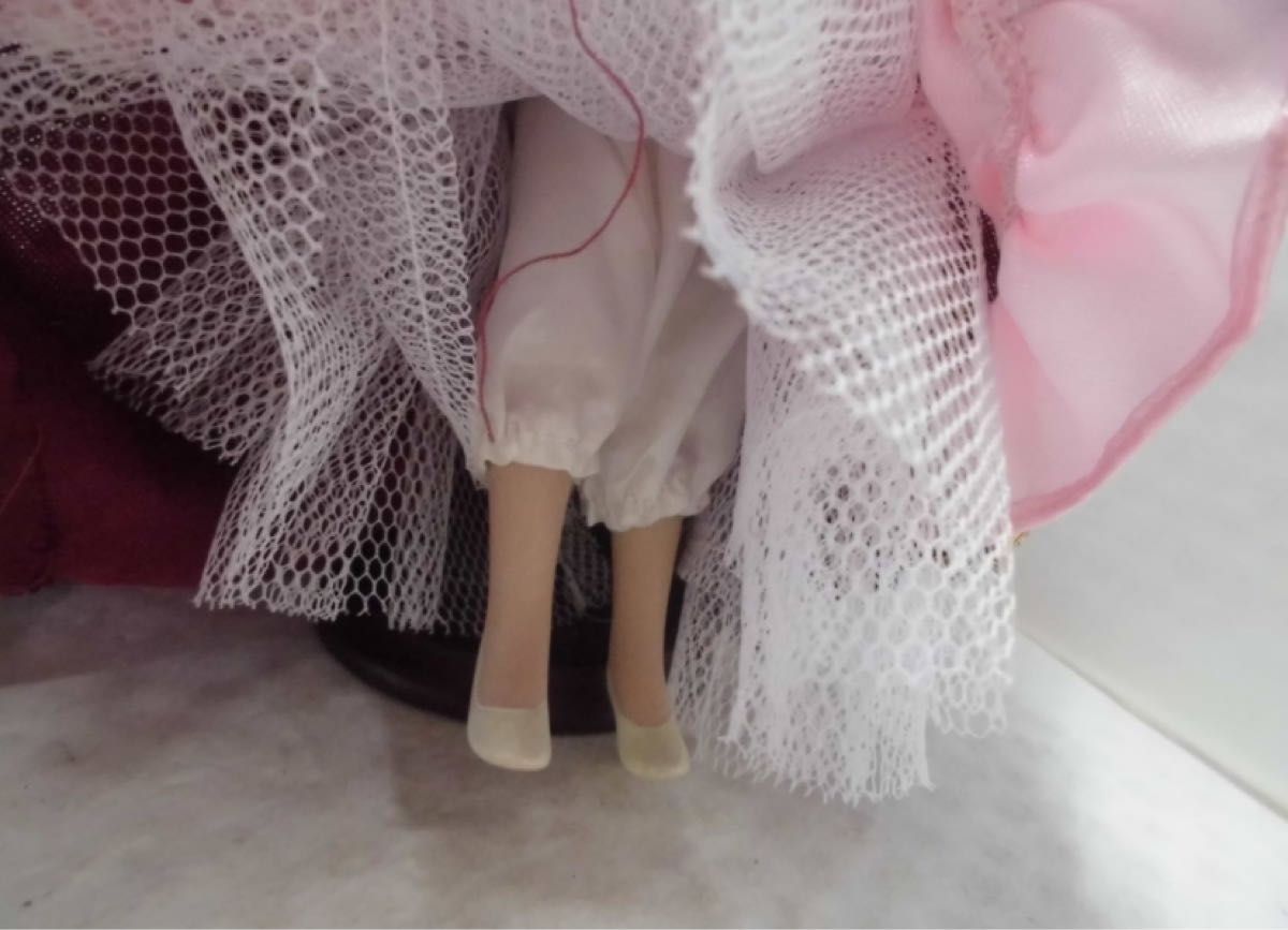 本日特別価格　H059 ビスクドール　高さ約23cm   人形 アンティーク コレクション 女の子