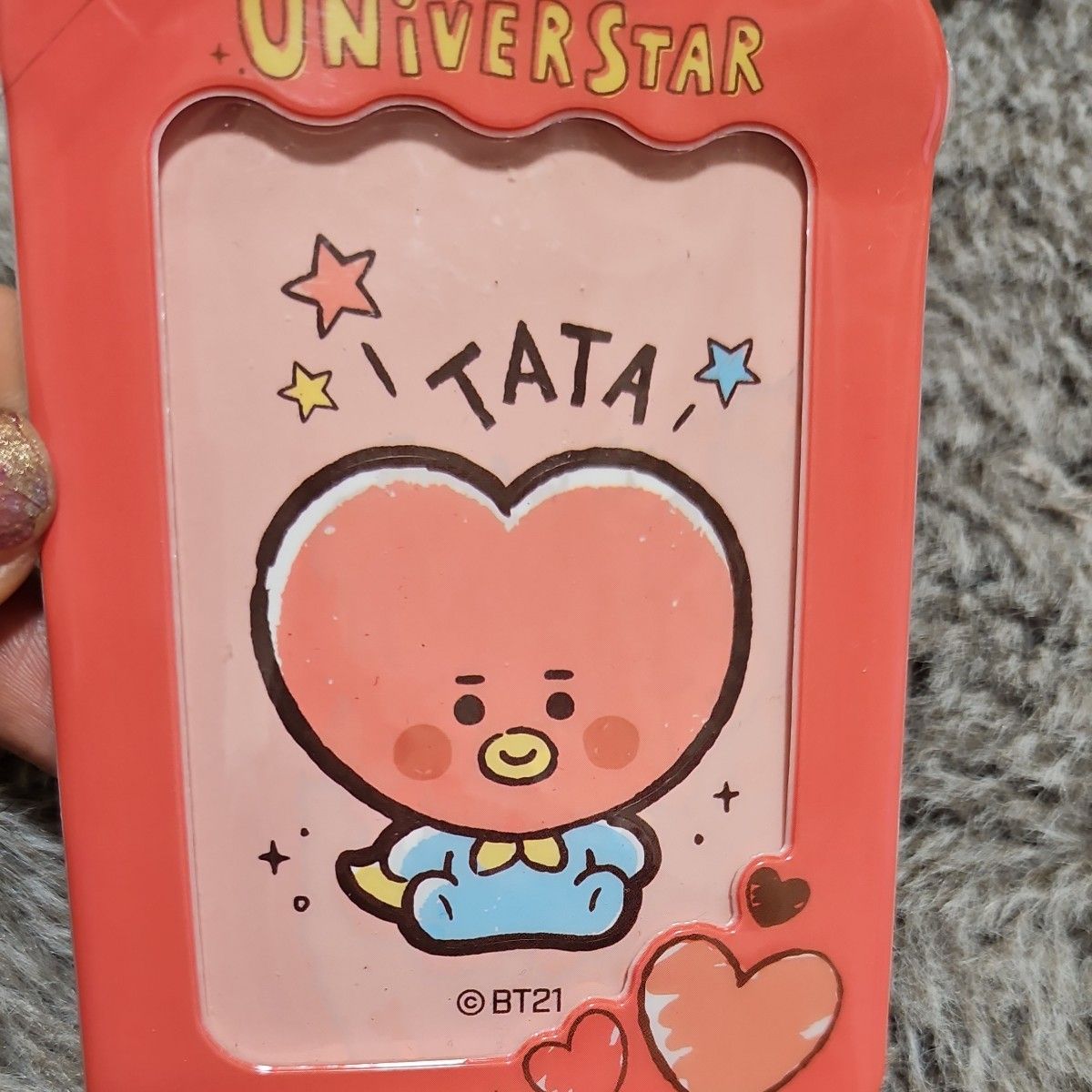 BTS BT21 TATA パスケース カードケース 定期入れ テテ